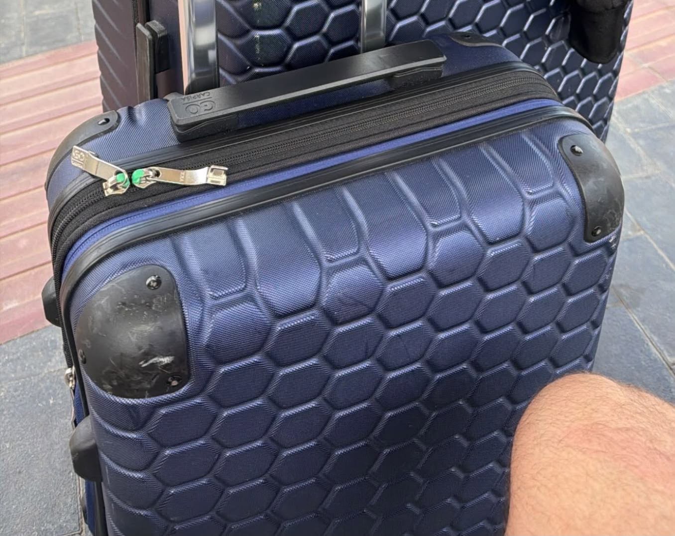 Found suitcase
