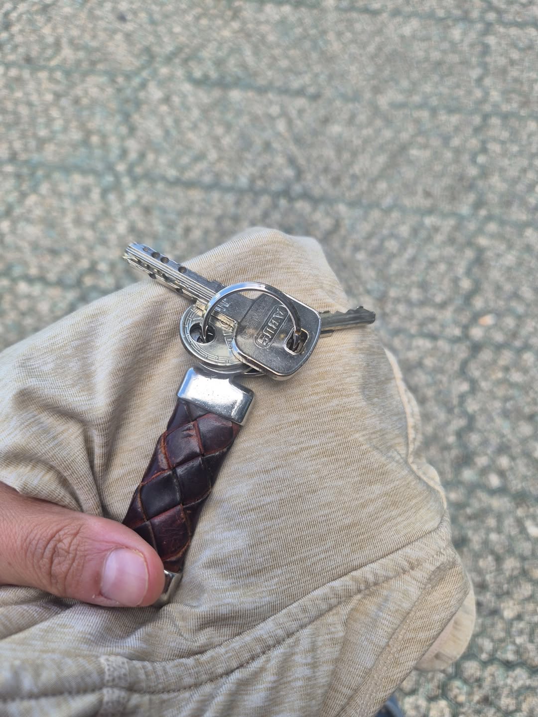 Found keys