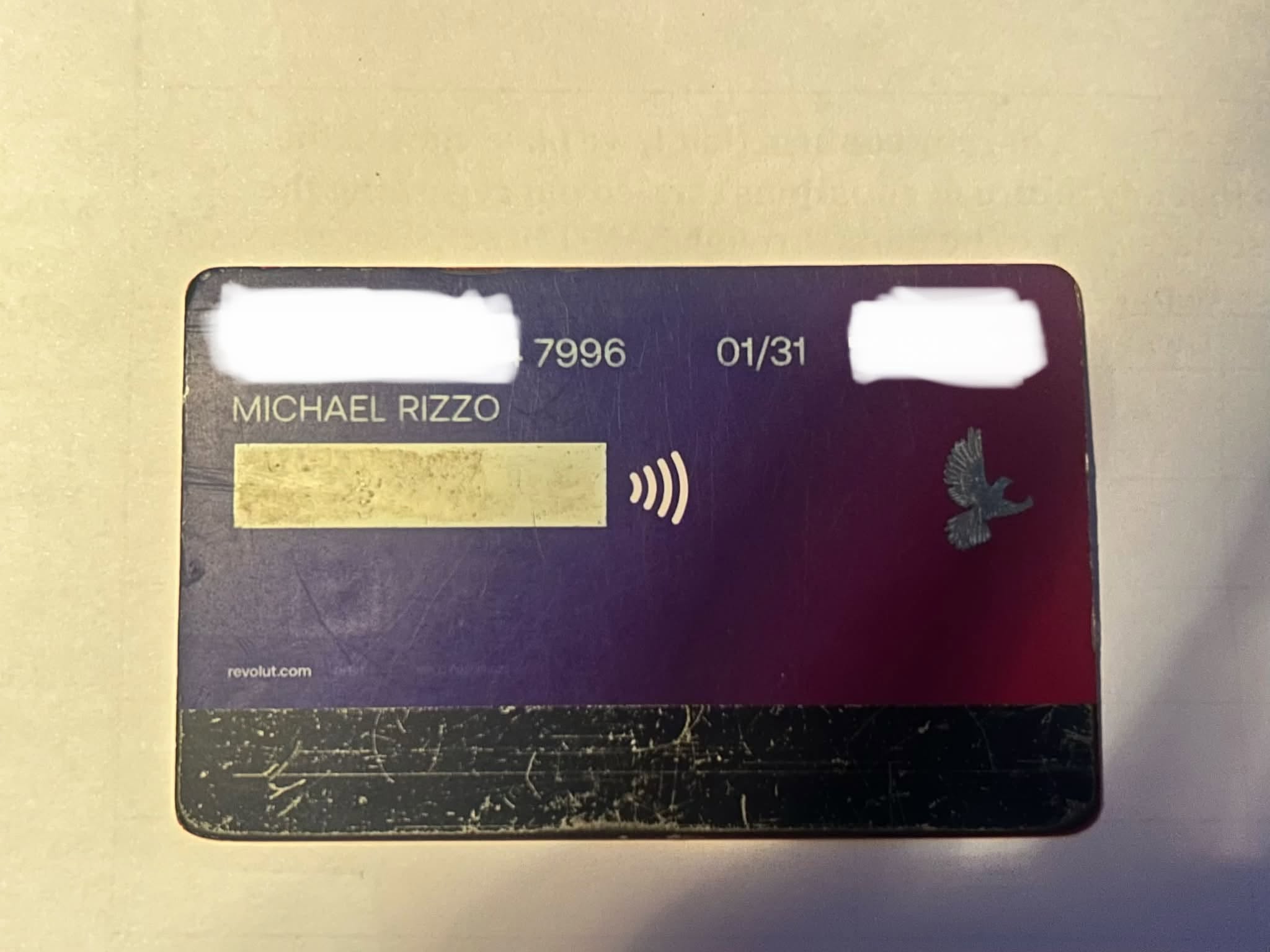 Found card