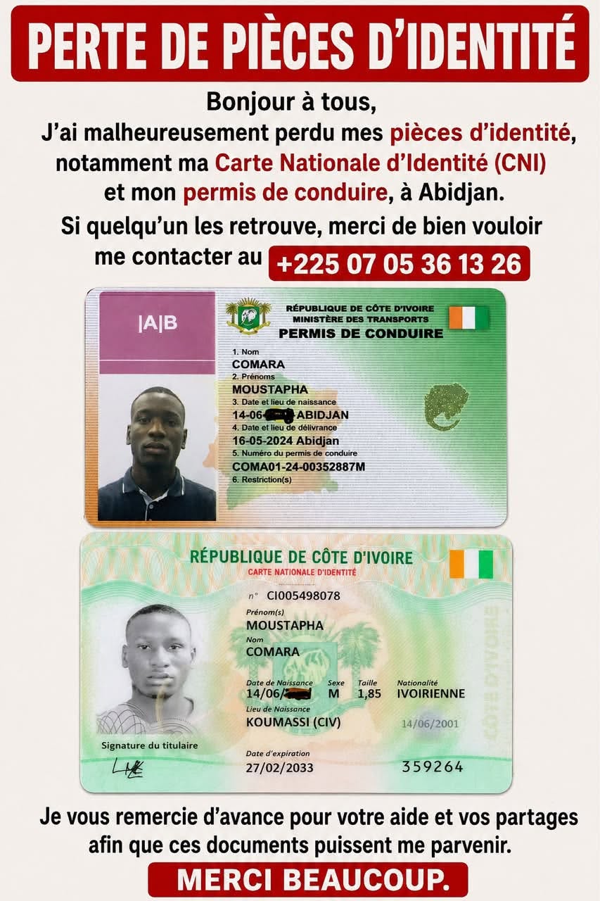 Lost ID