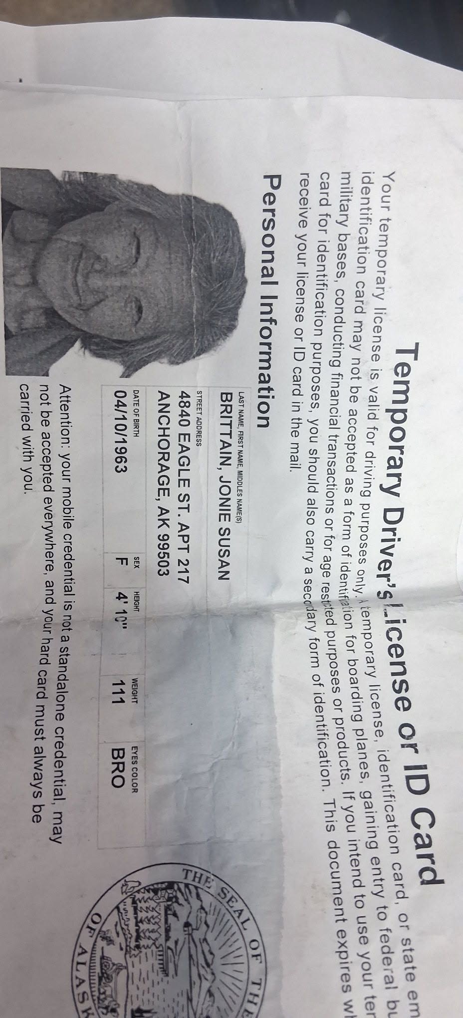 Found ID