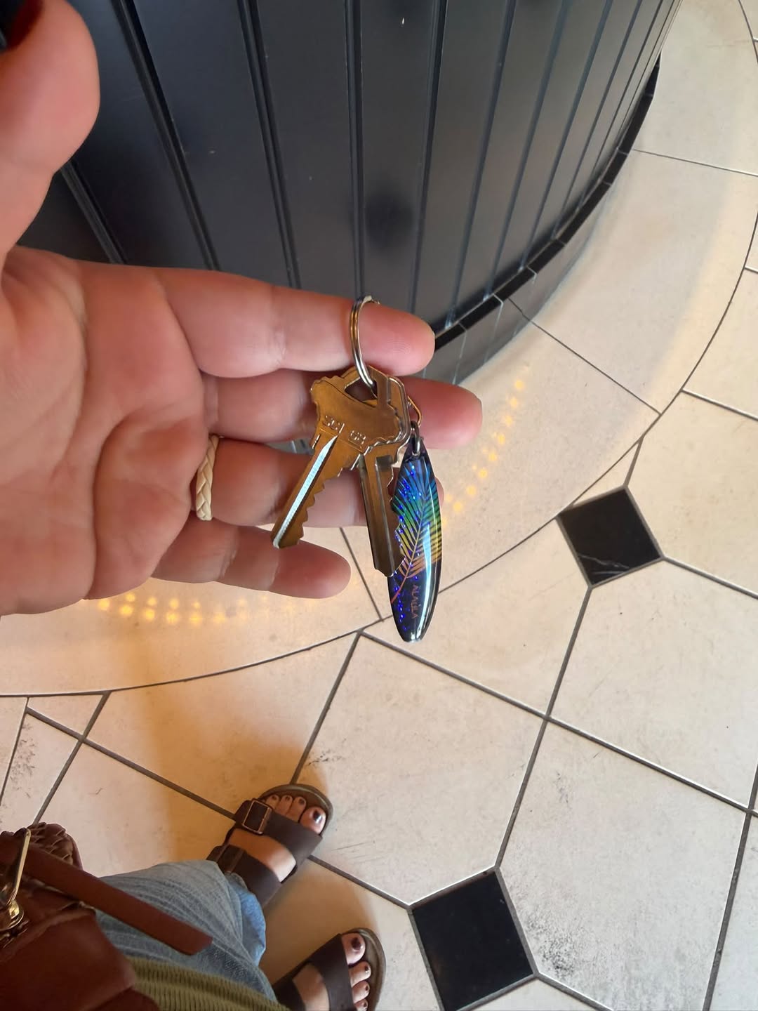 Found keys