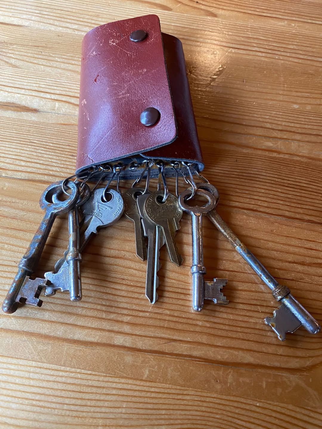 Found keys