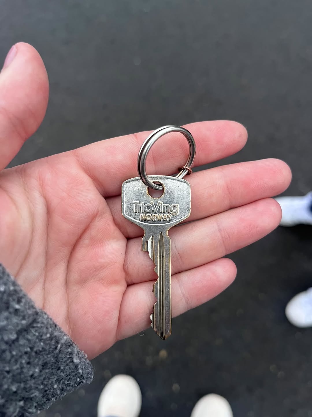 Found keys