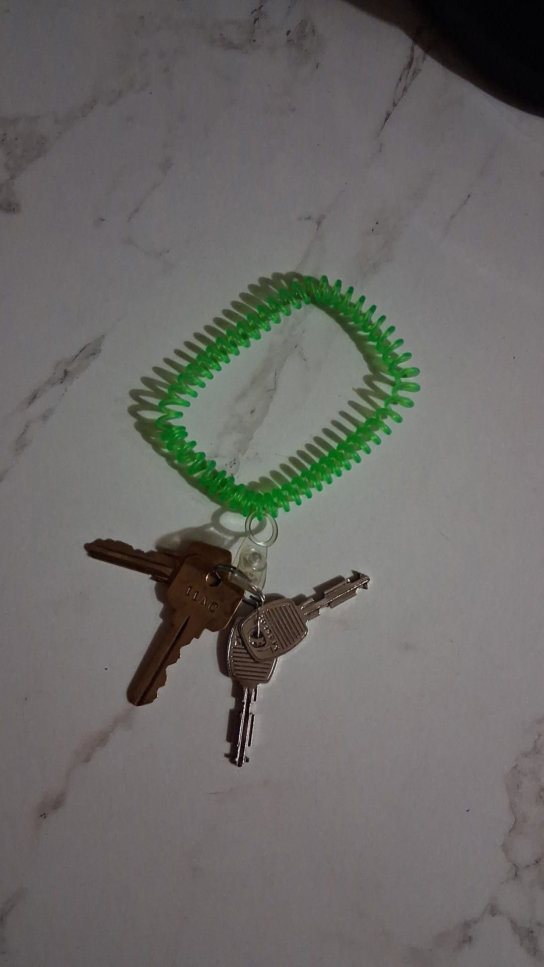 Found keys