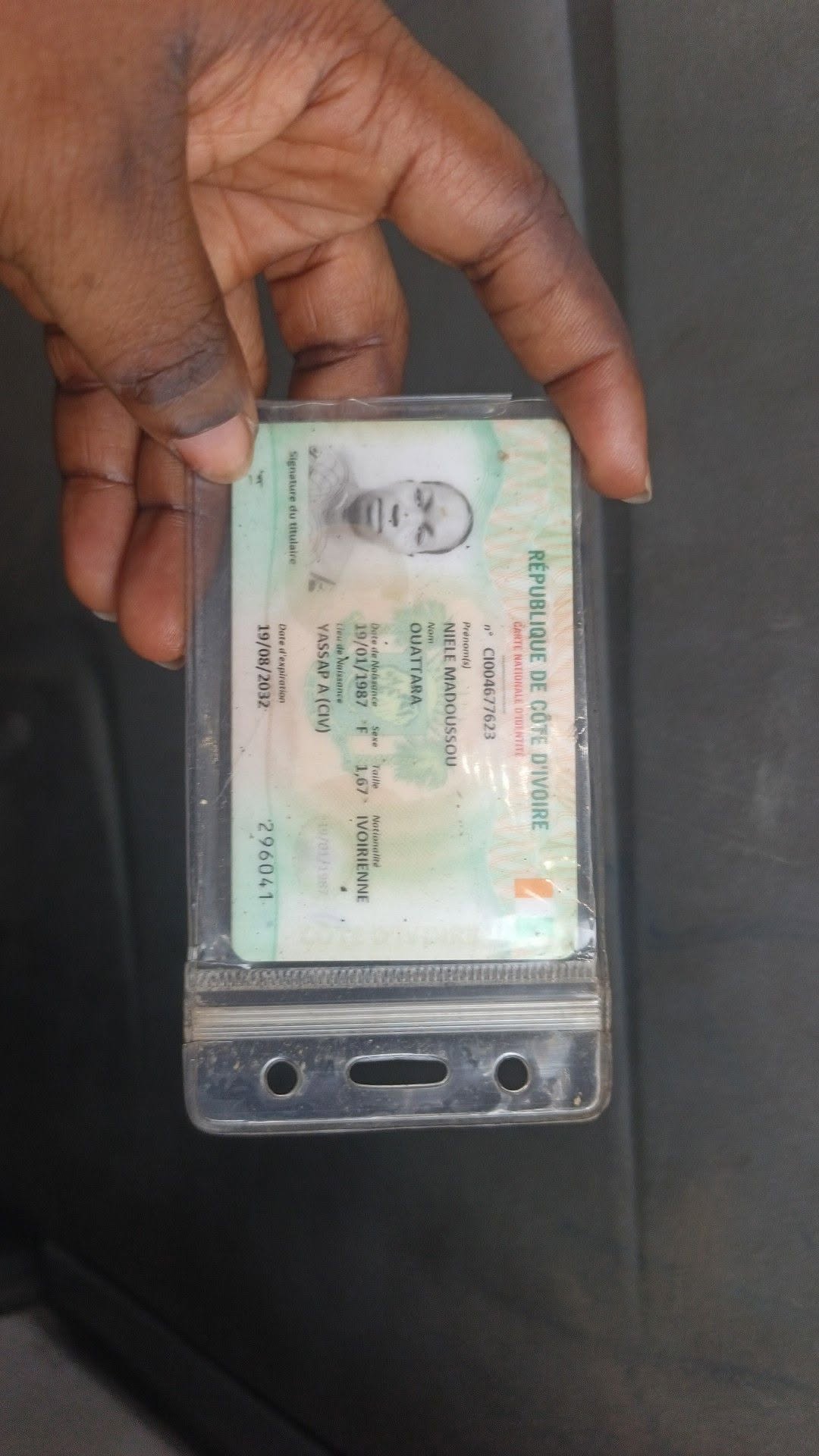 Found ID