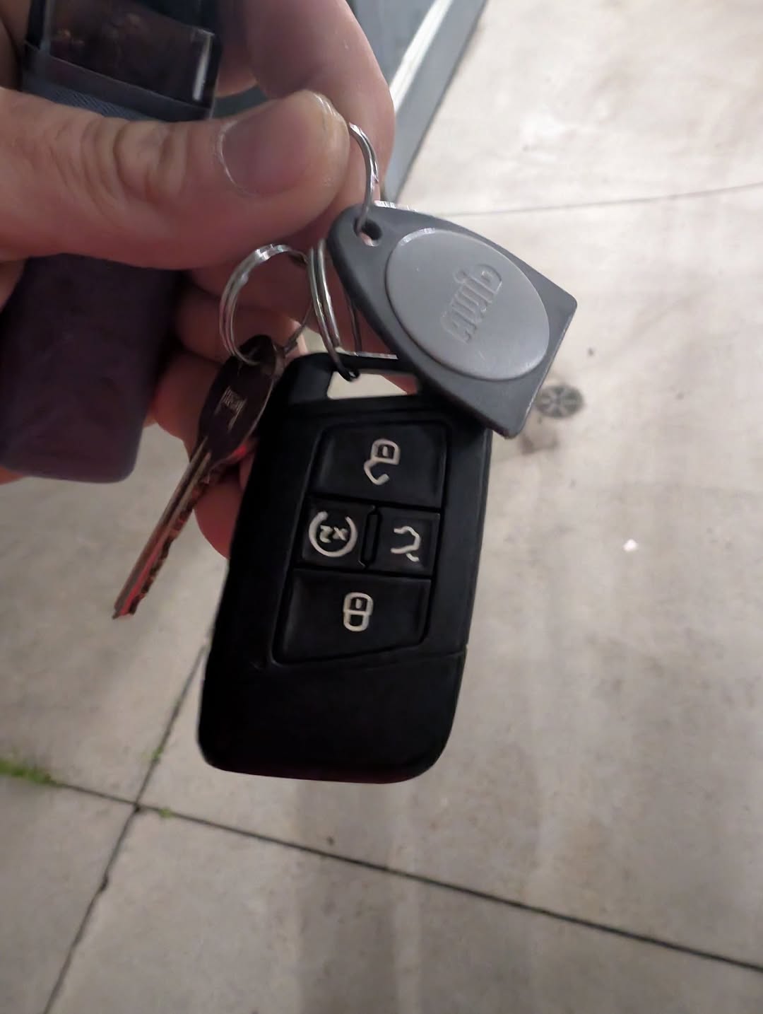 Found keys