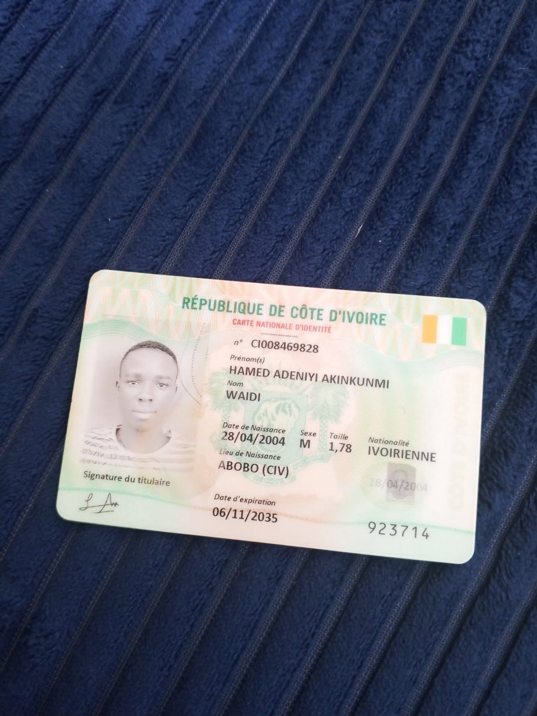 Found ID