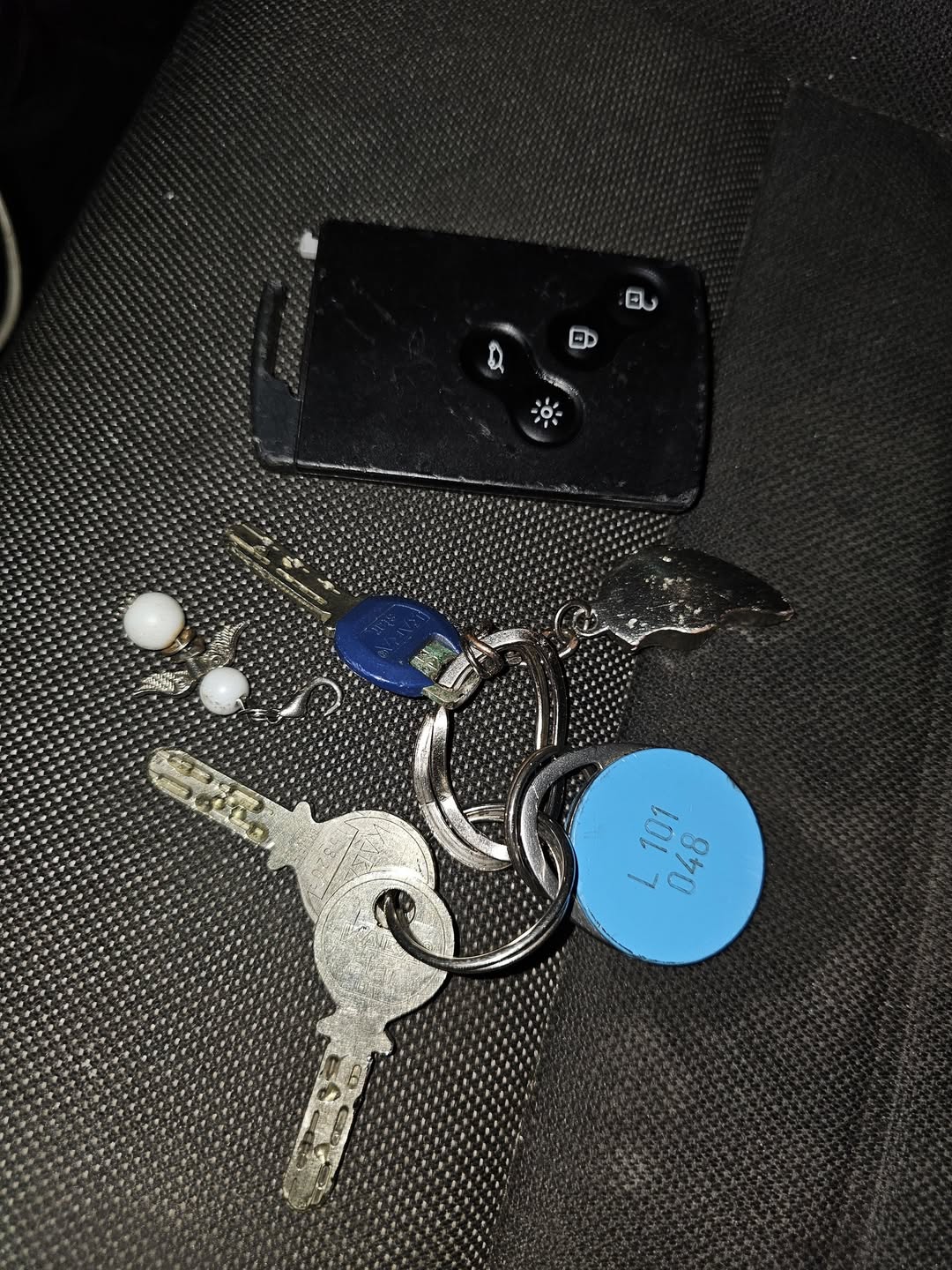 Found keys