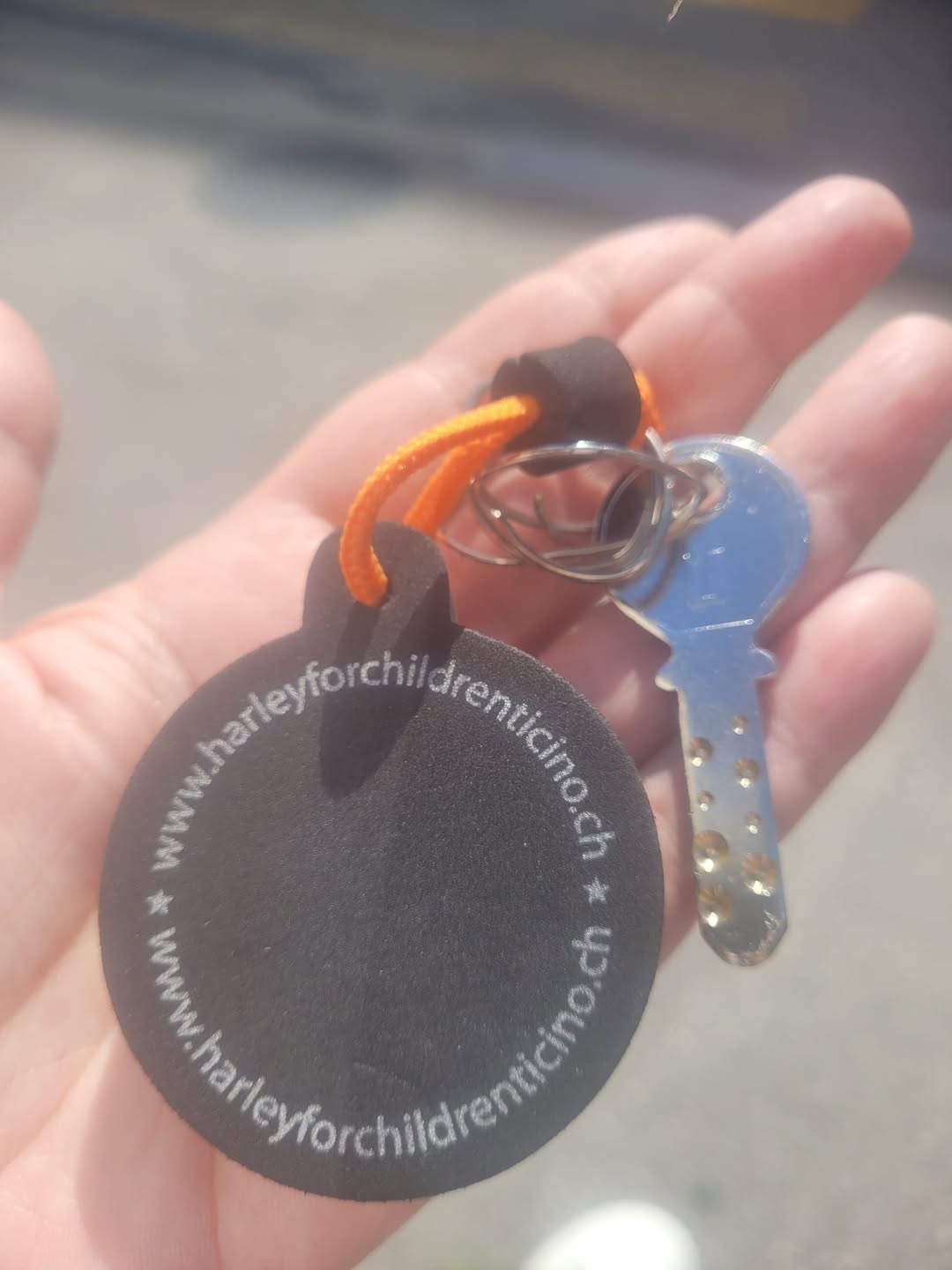 Found keys