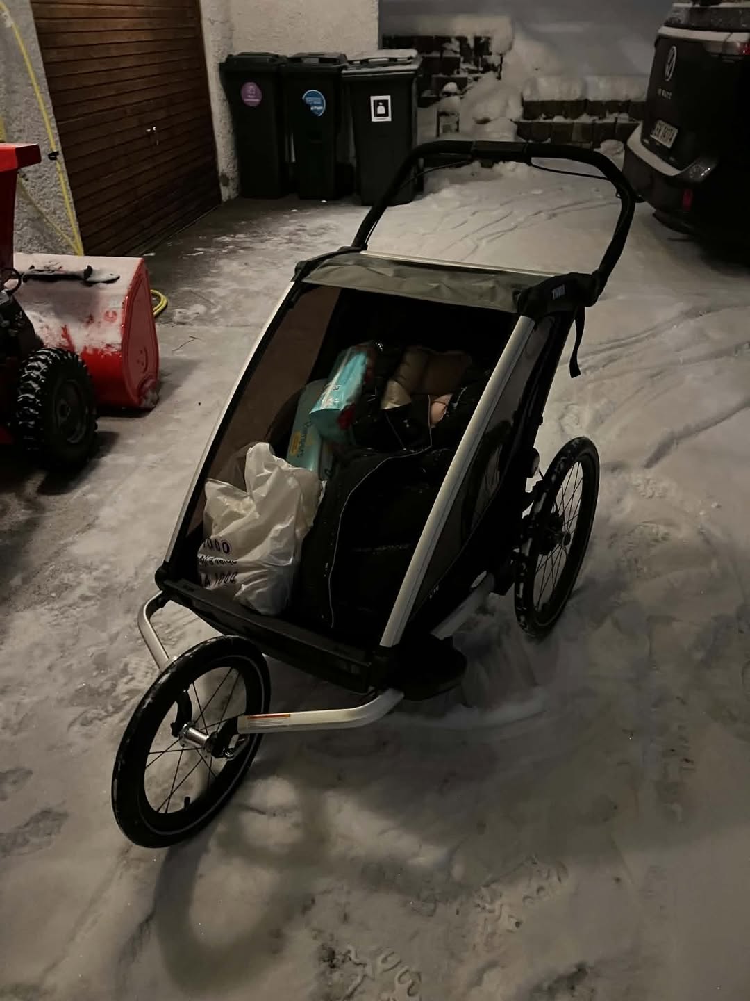 Lost Bike Trailer in Trondheim