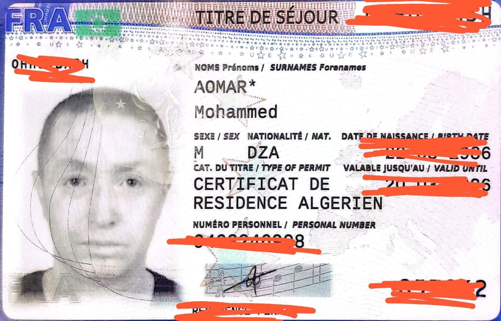Lost ID in Vitry-Sur-Seine