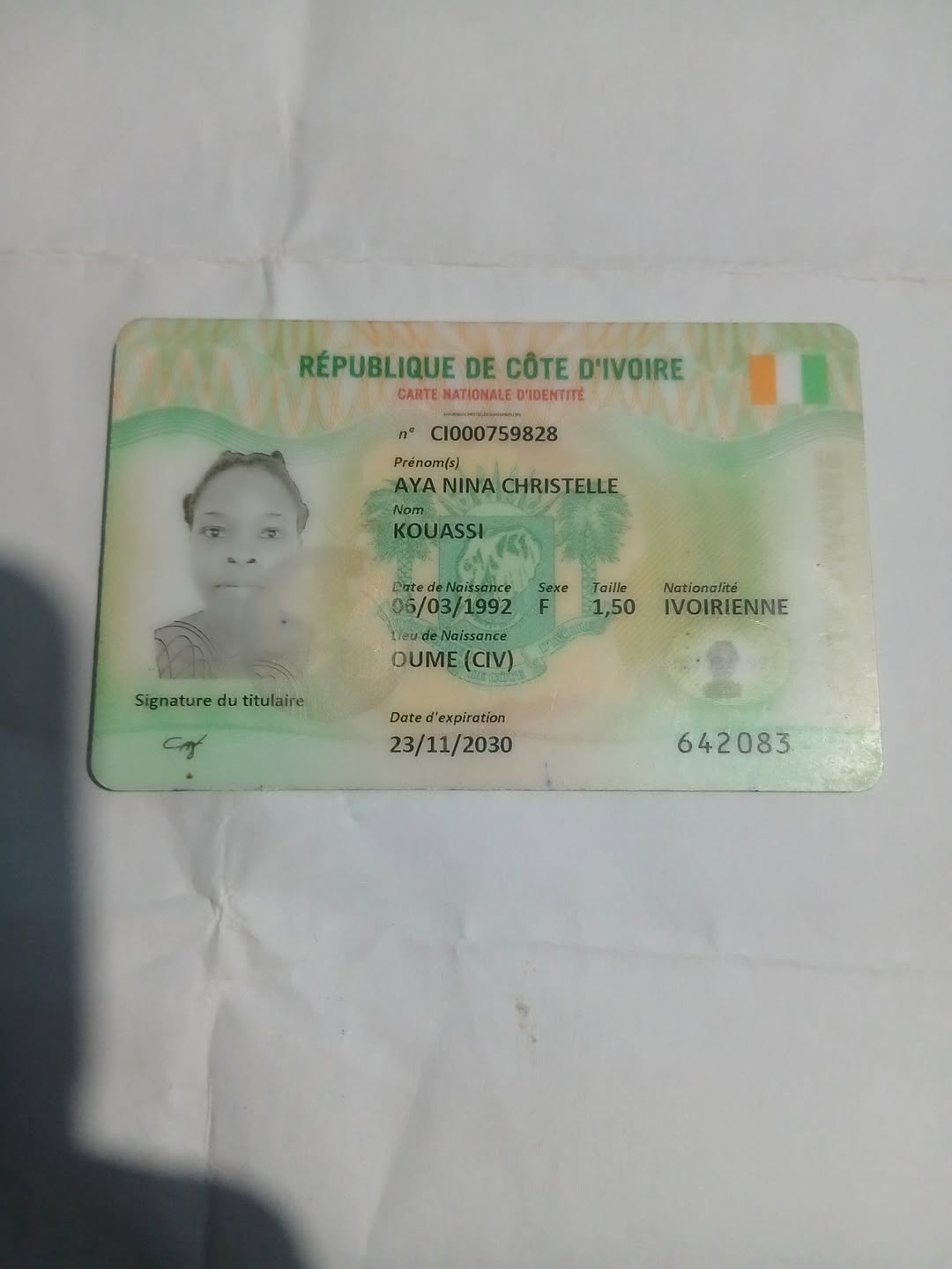 Lost ID