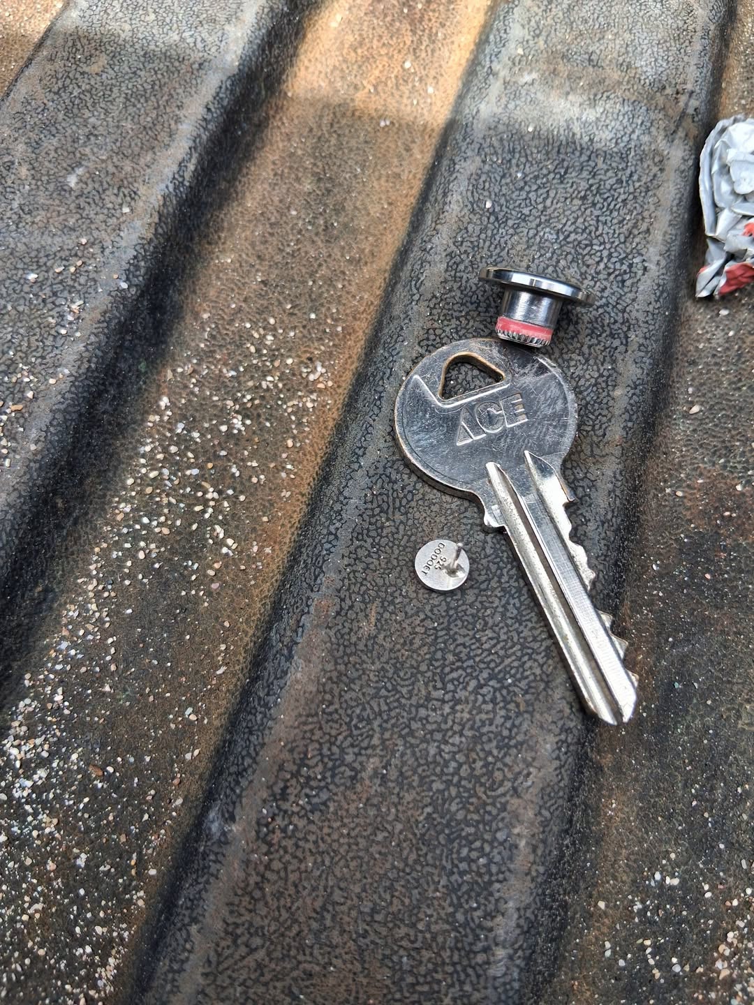 Found keys