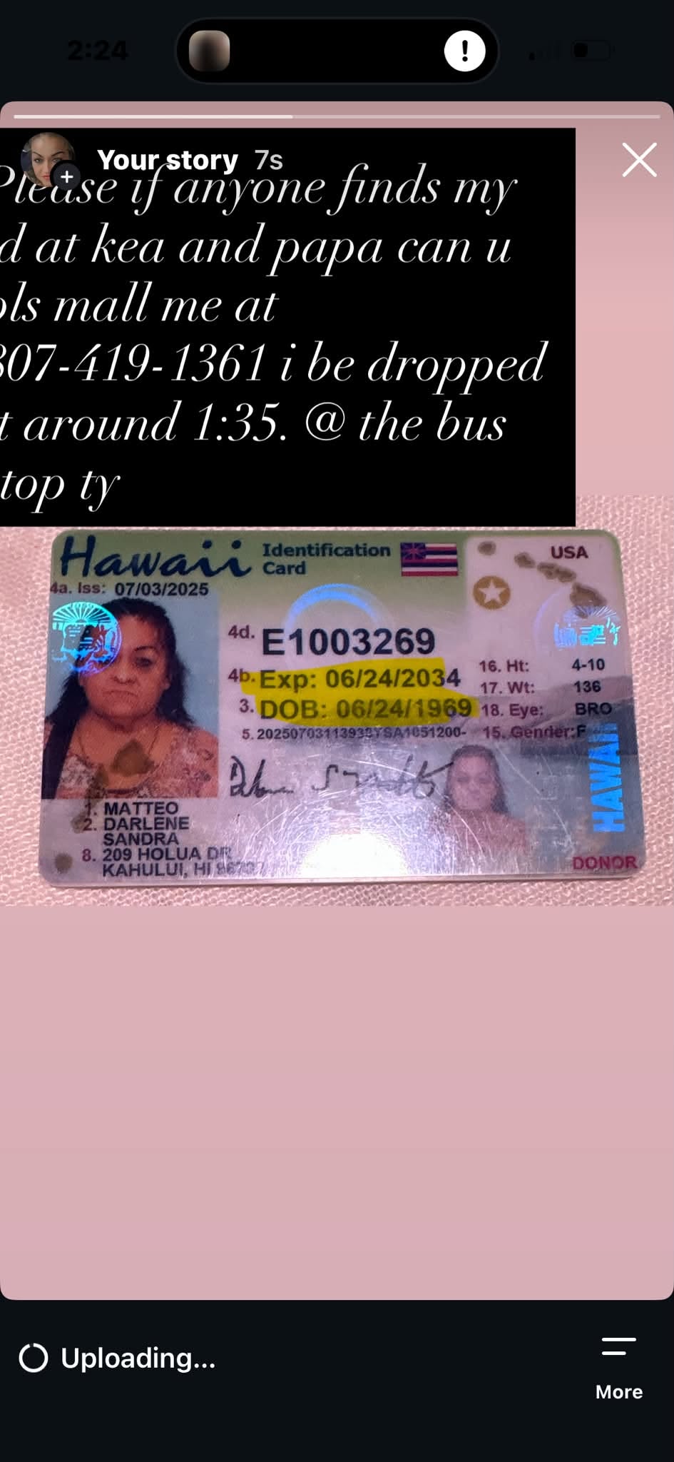 Lost ID