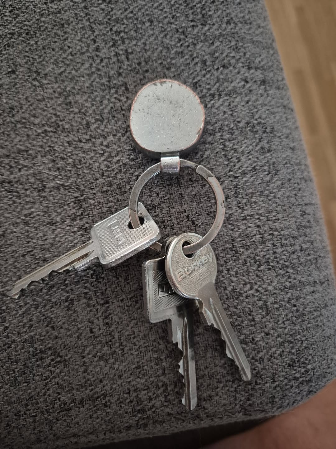 Found keys