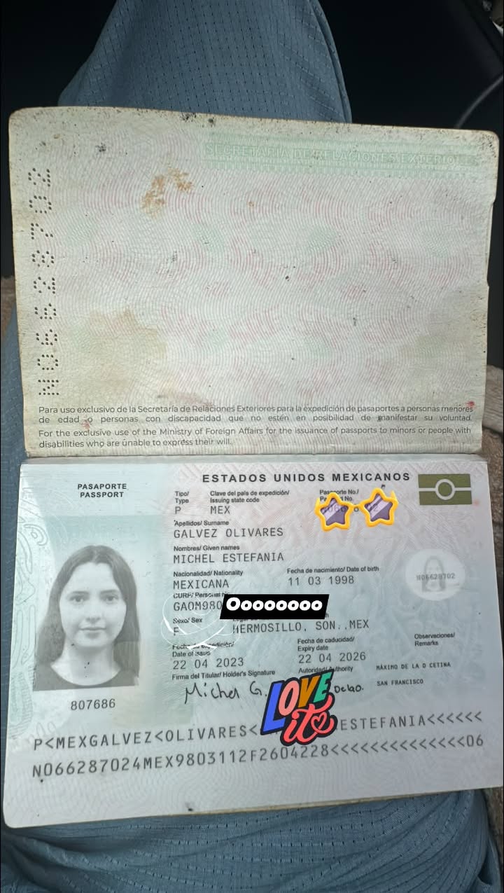Found passport