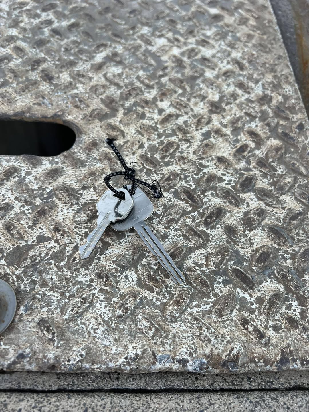 Found keys