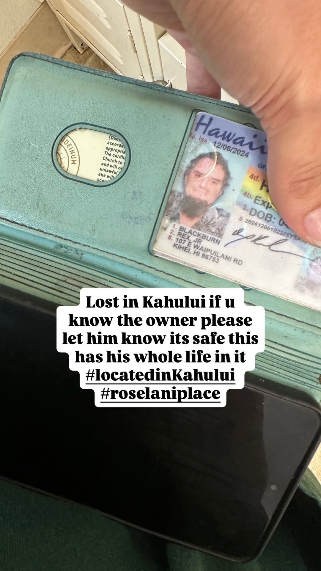 Found Wallet in Kahului