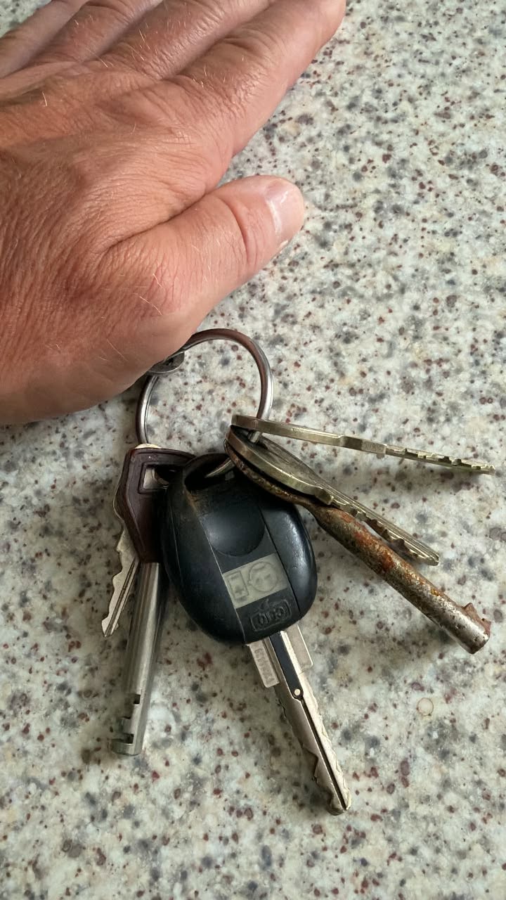 Found keys