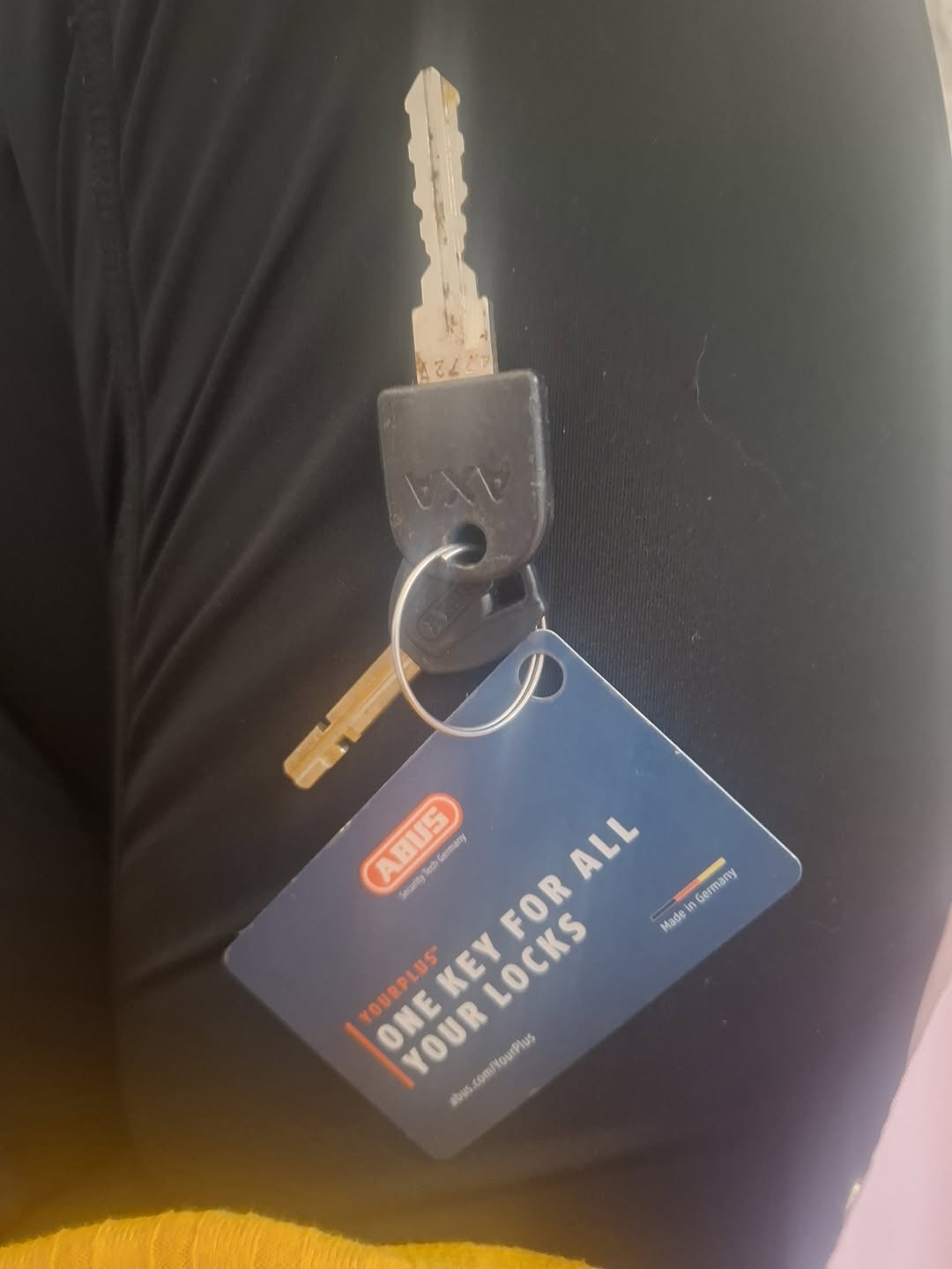 Found keys