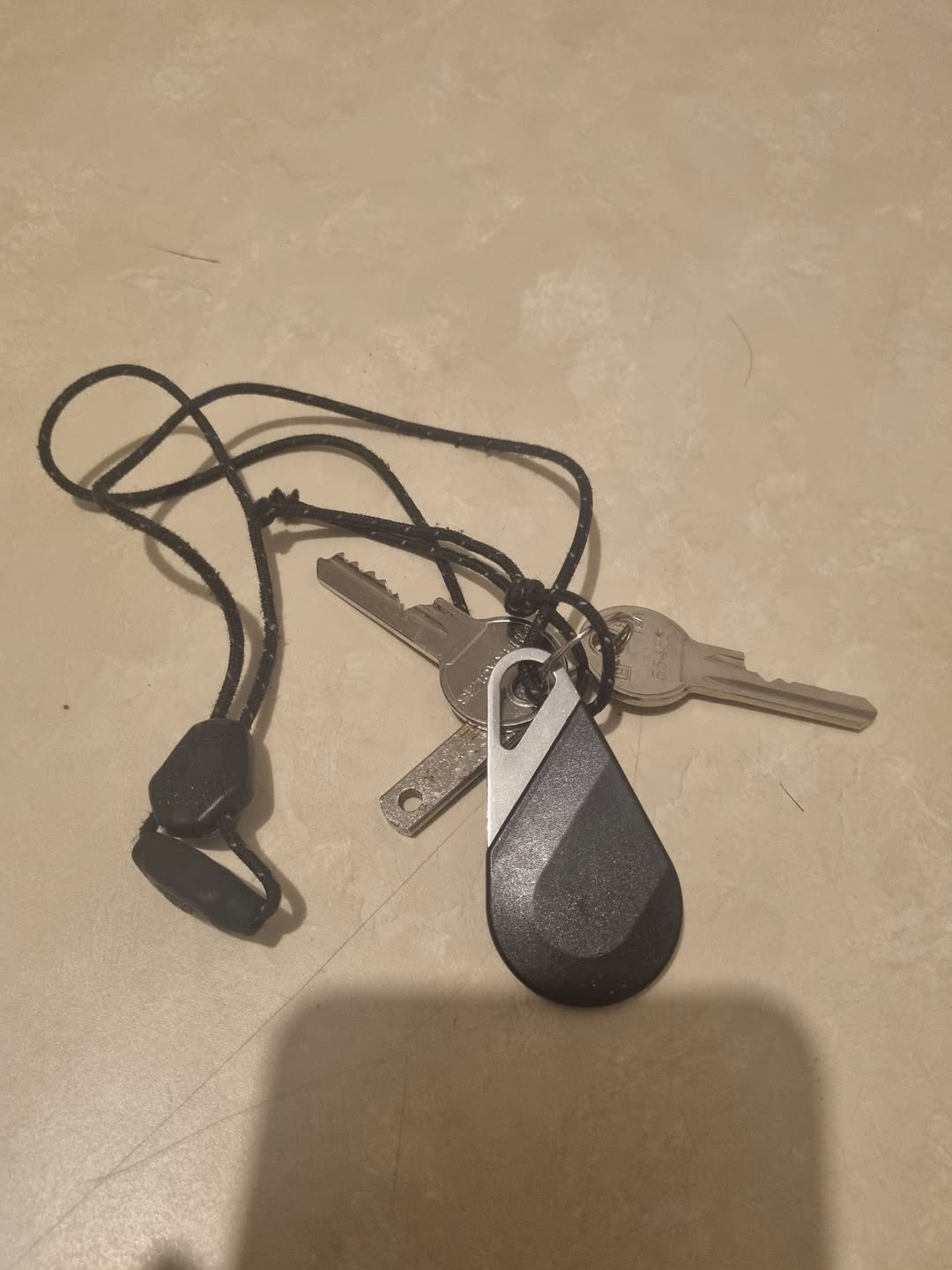 Found keys