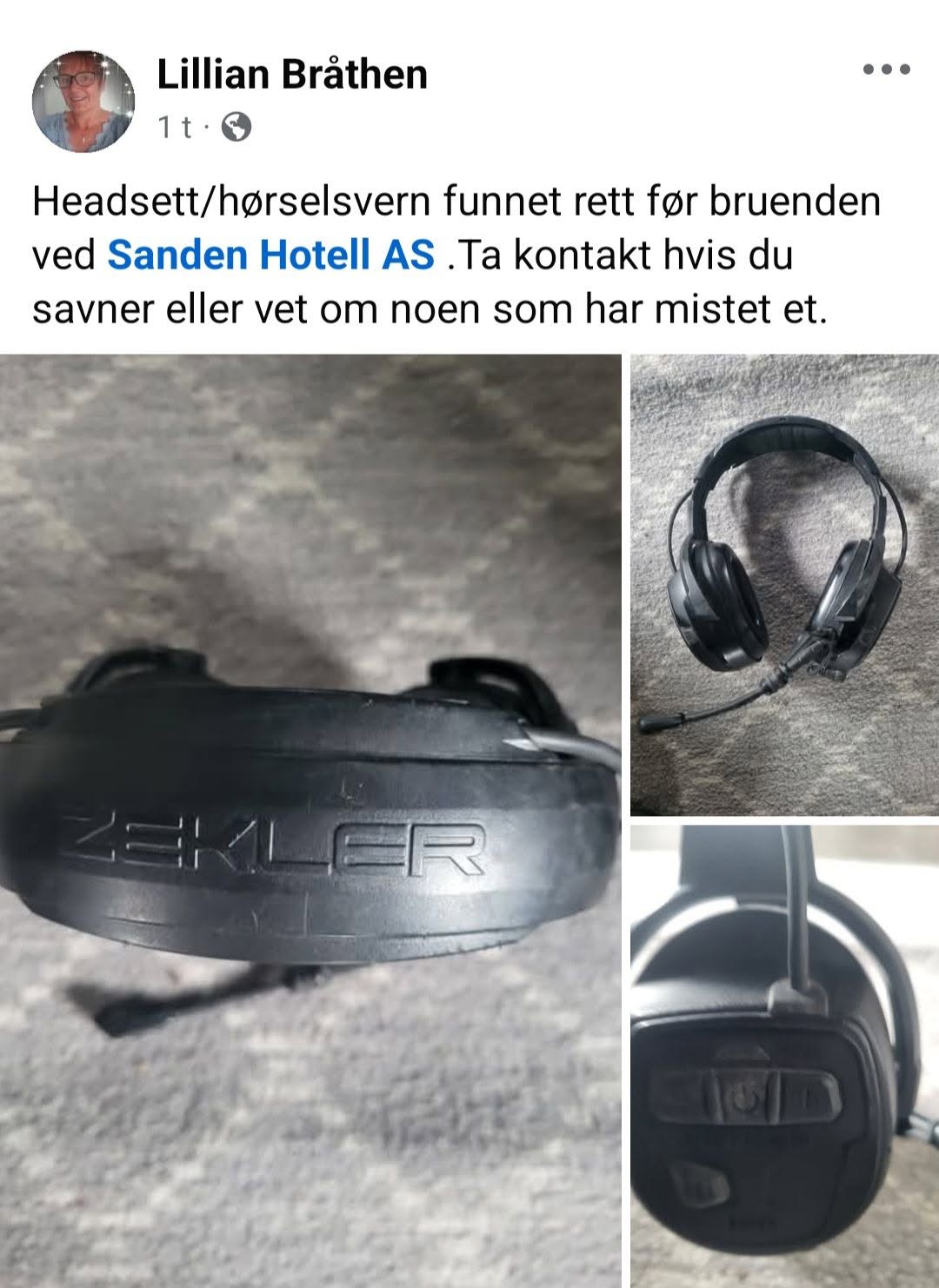 Found headphone