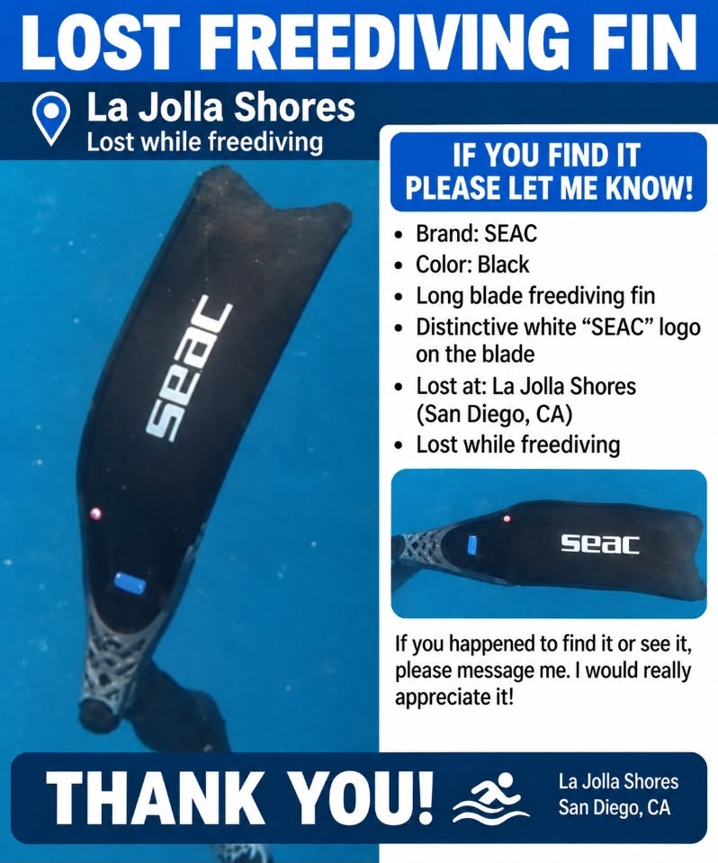 Lost fin