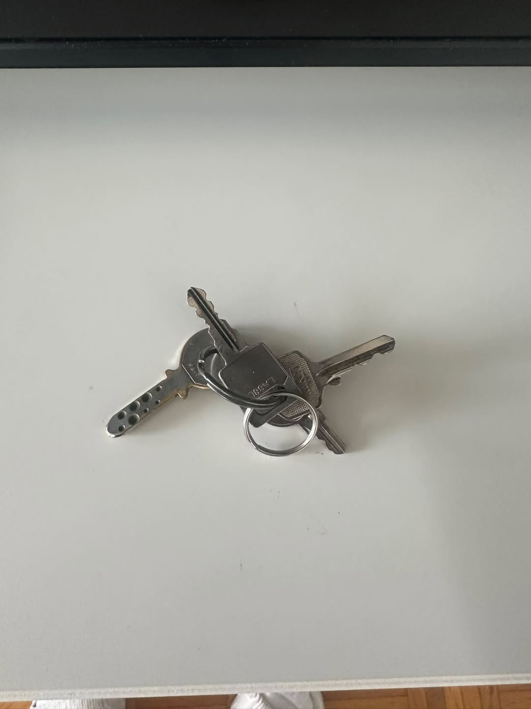 Found keys