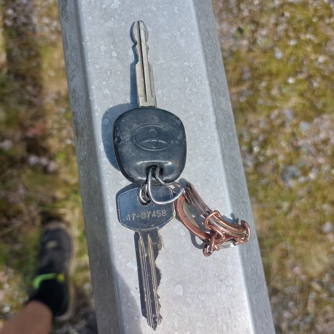 Found keys