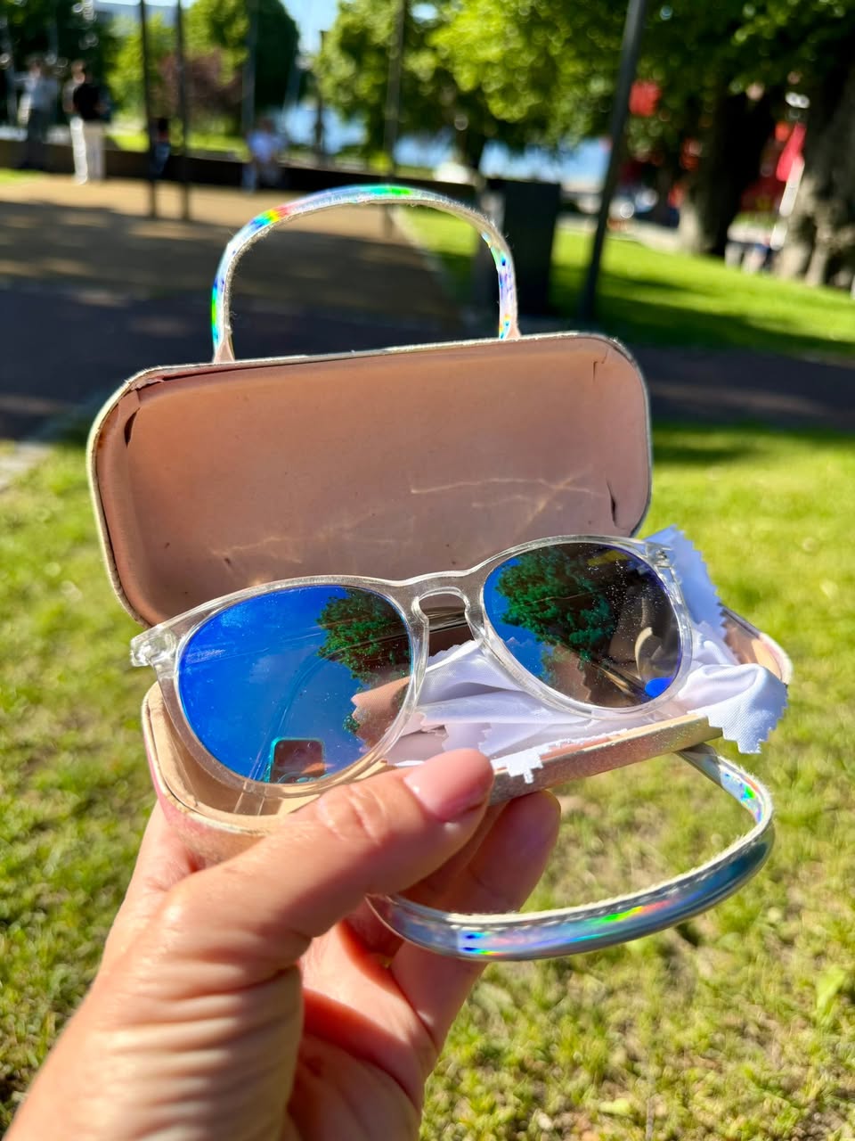 Found sunglasses