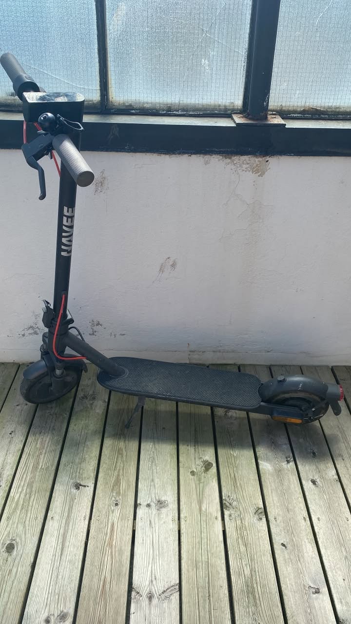 Found electric scooter