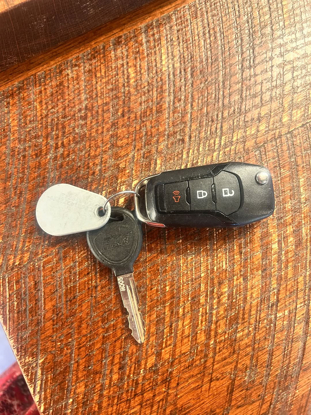 Found keys