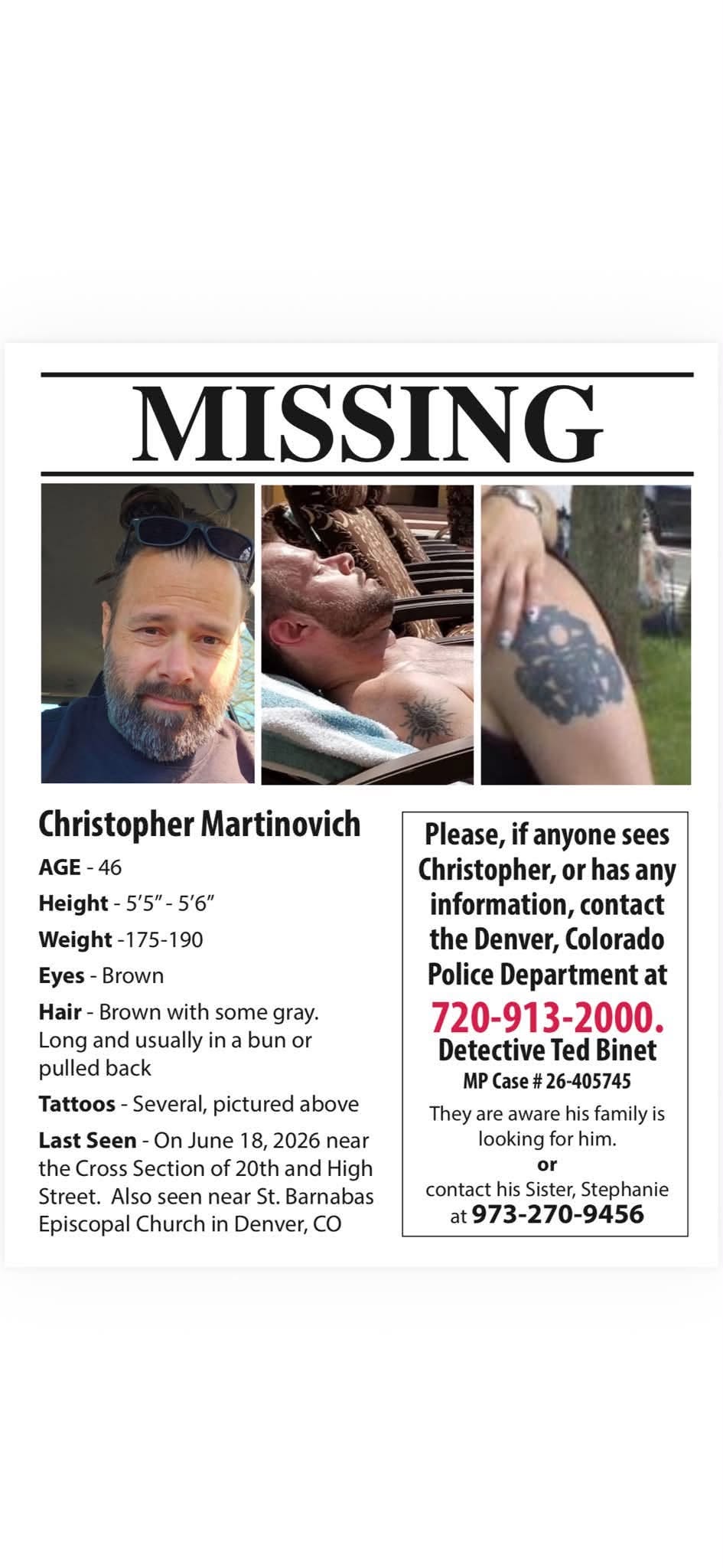 Lost Person in Denver
