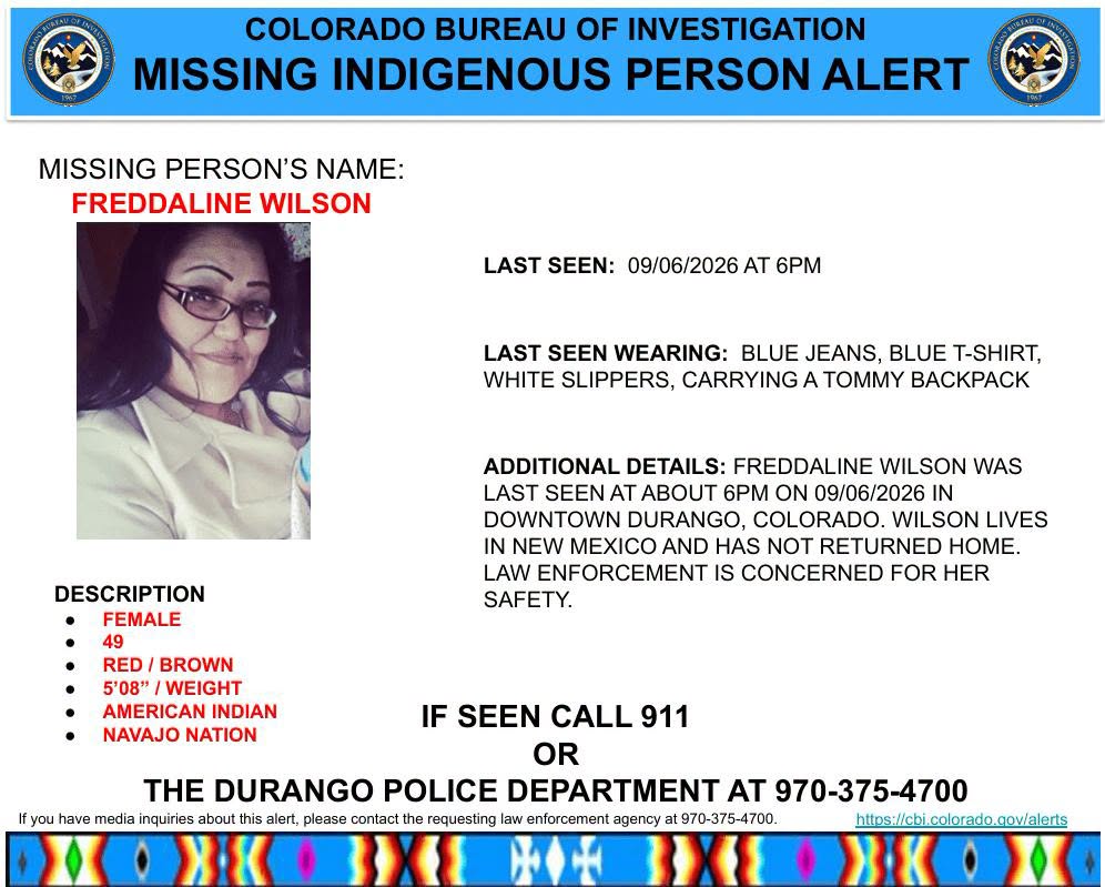 Lost Person in Durango