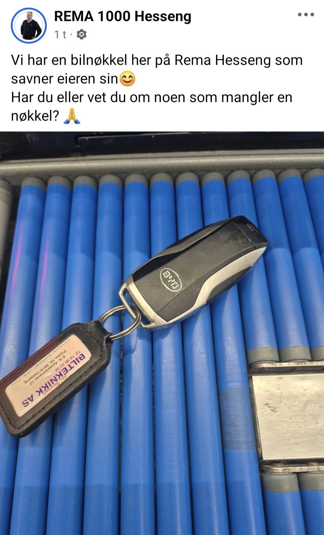 Found Keys in Hesseng
