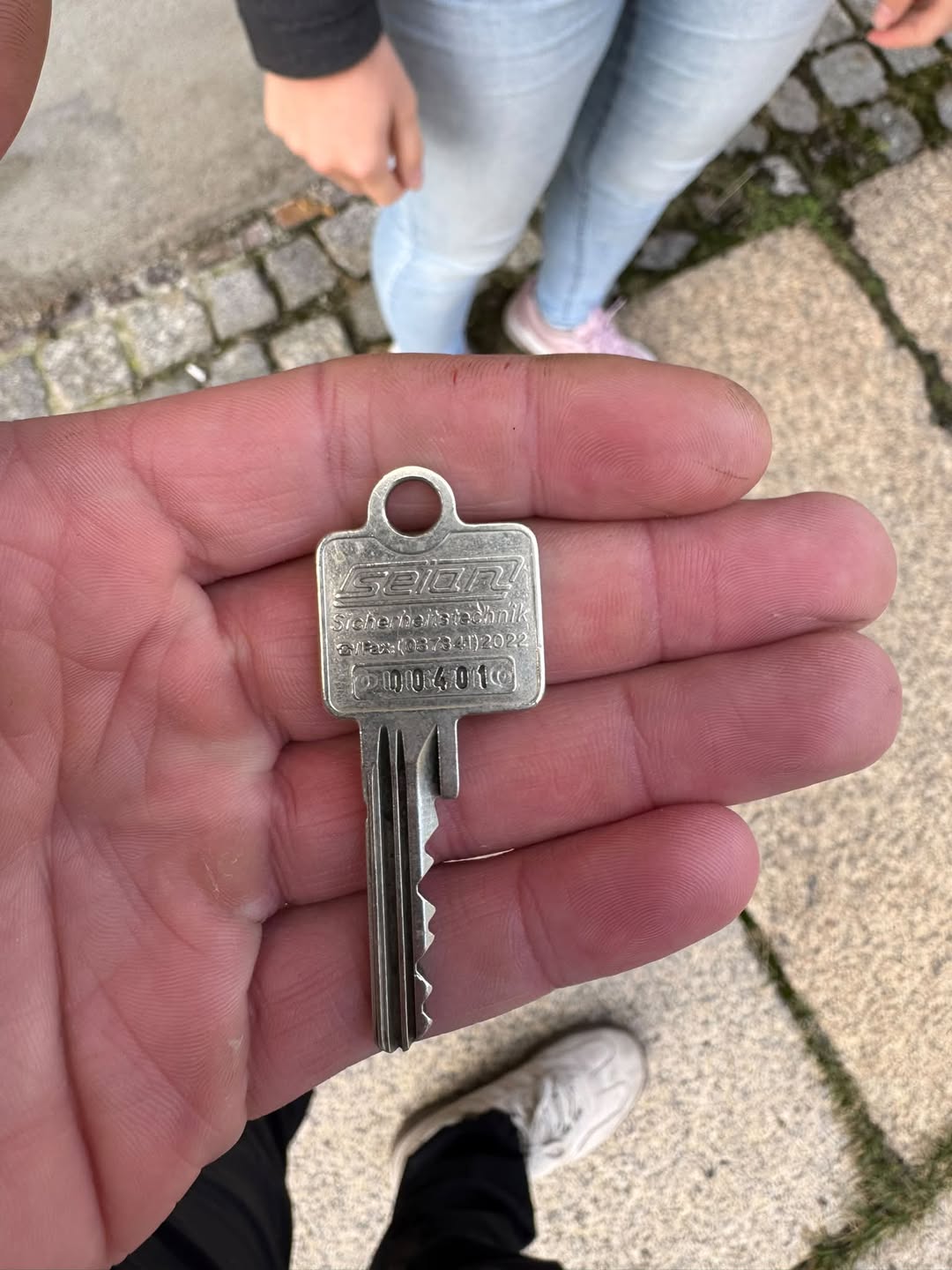 Found keys
