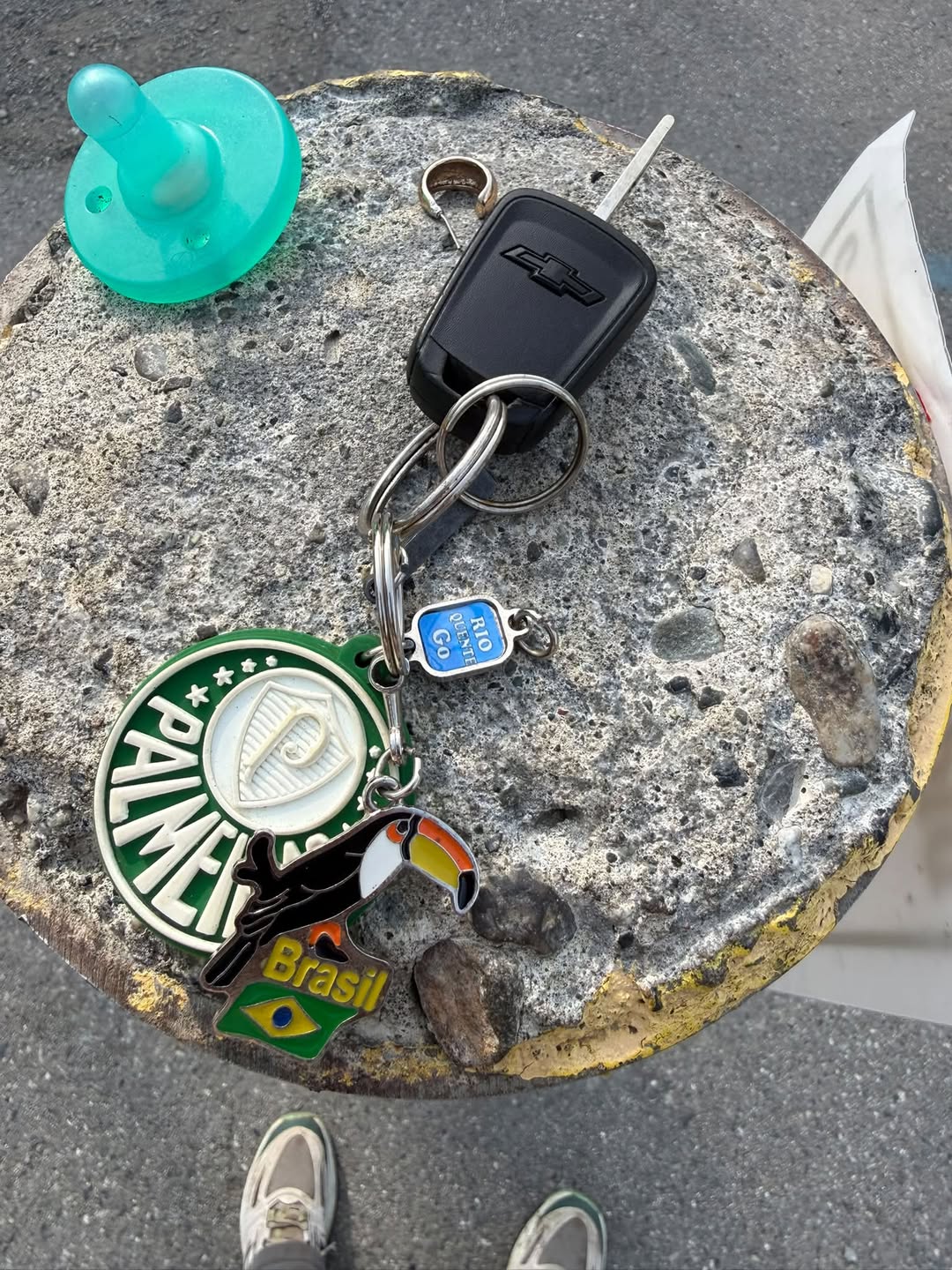 Found keys
