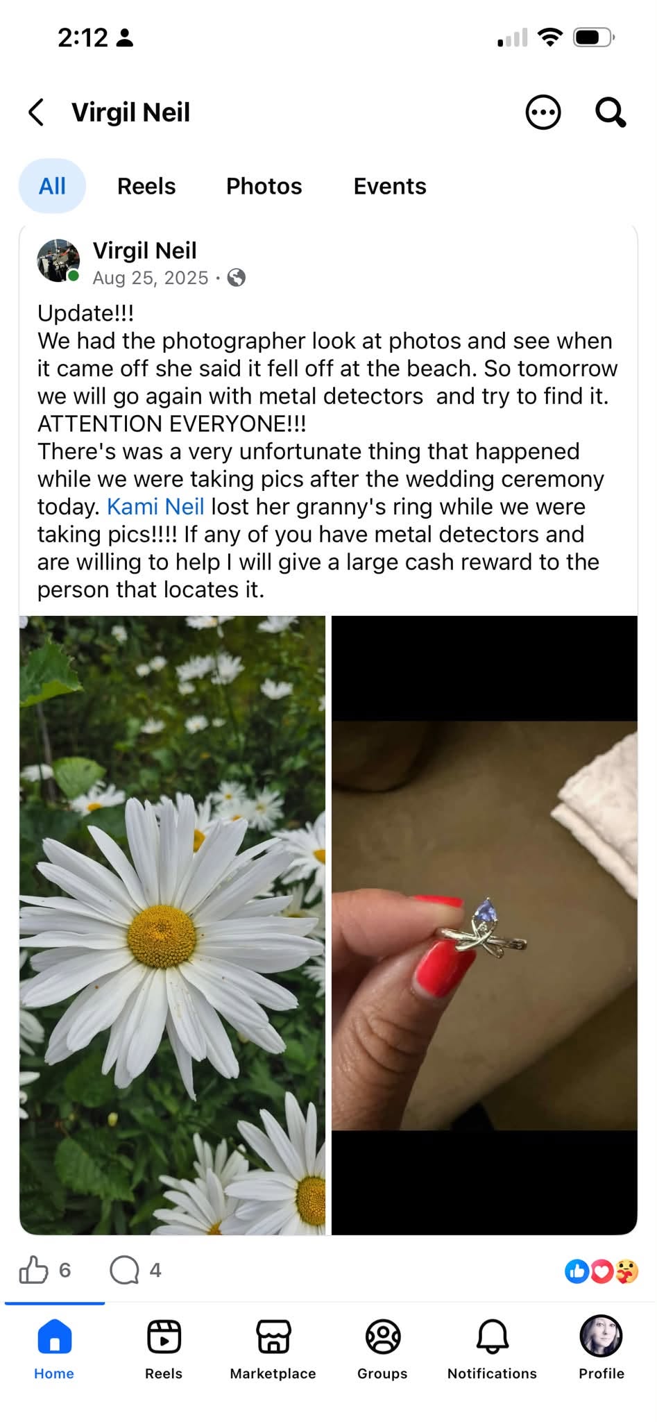 Lost Ring in Kenai