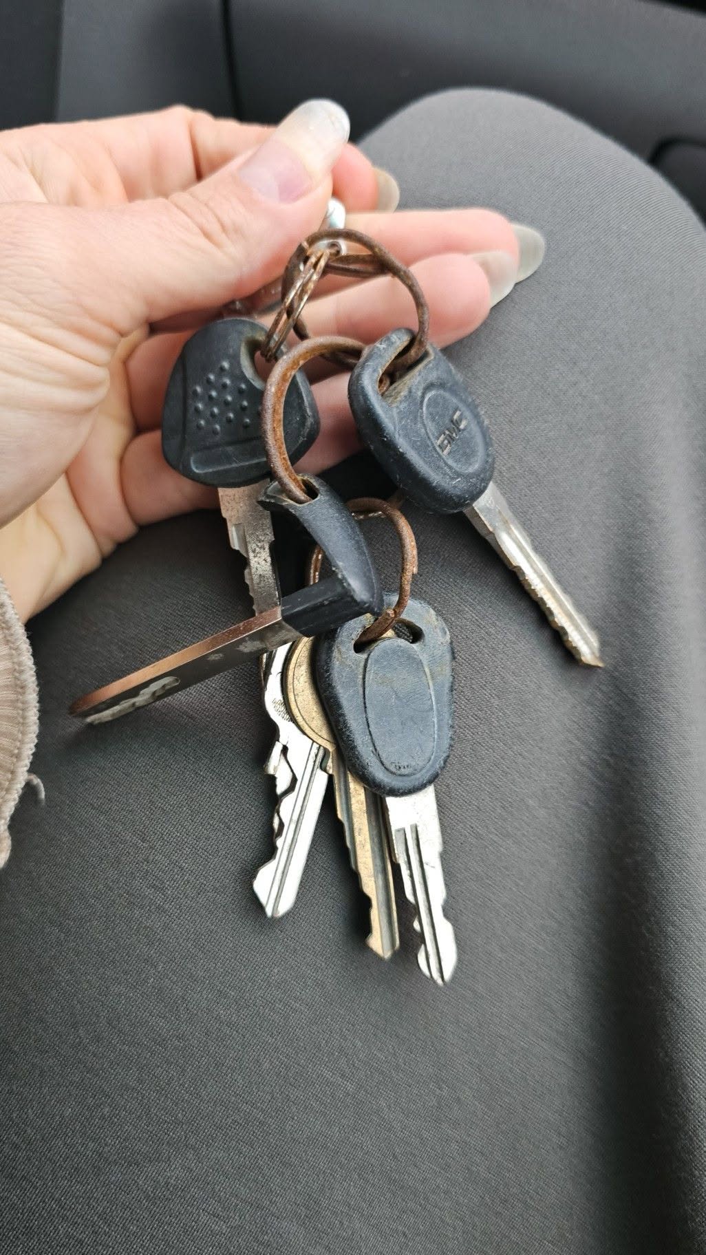 Found keys
