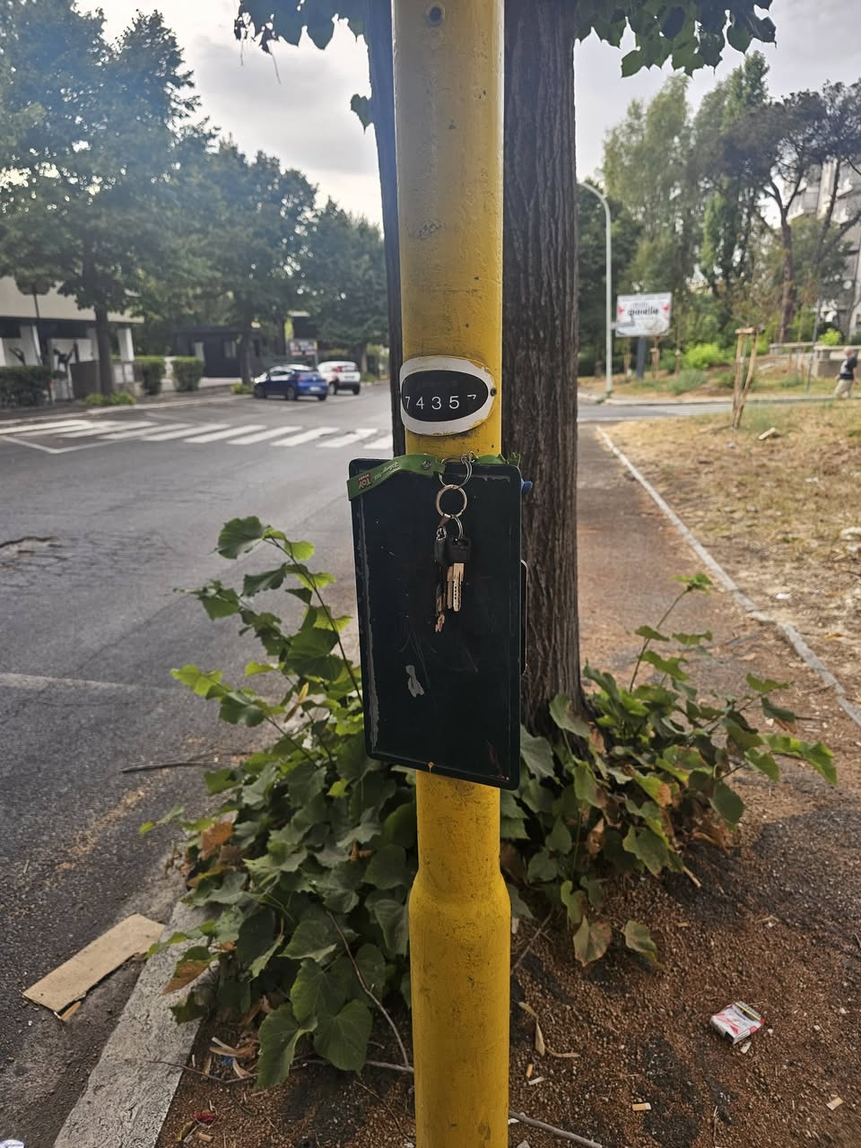 Found keys