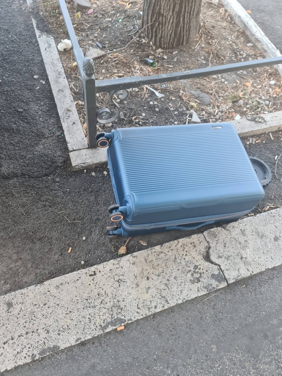 Found suitcase