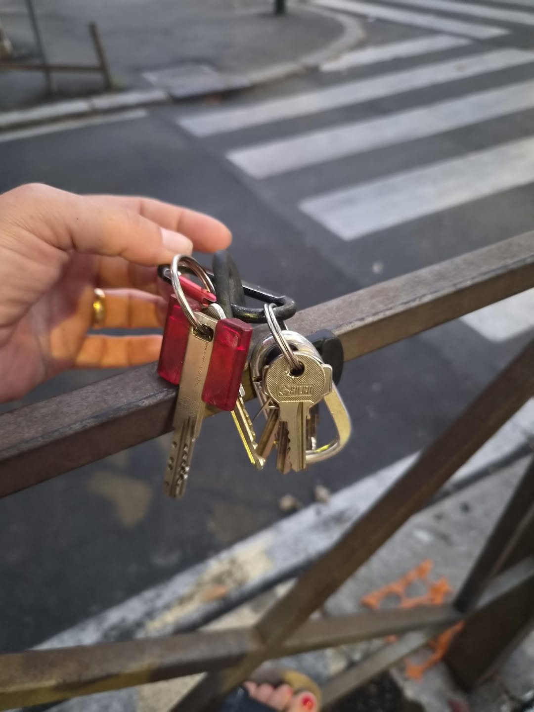 Found keys