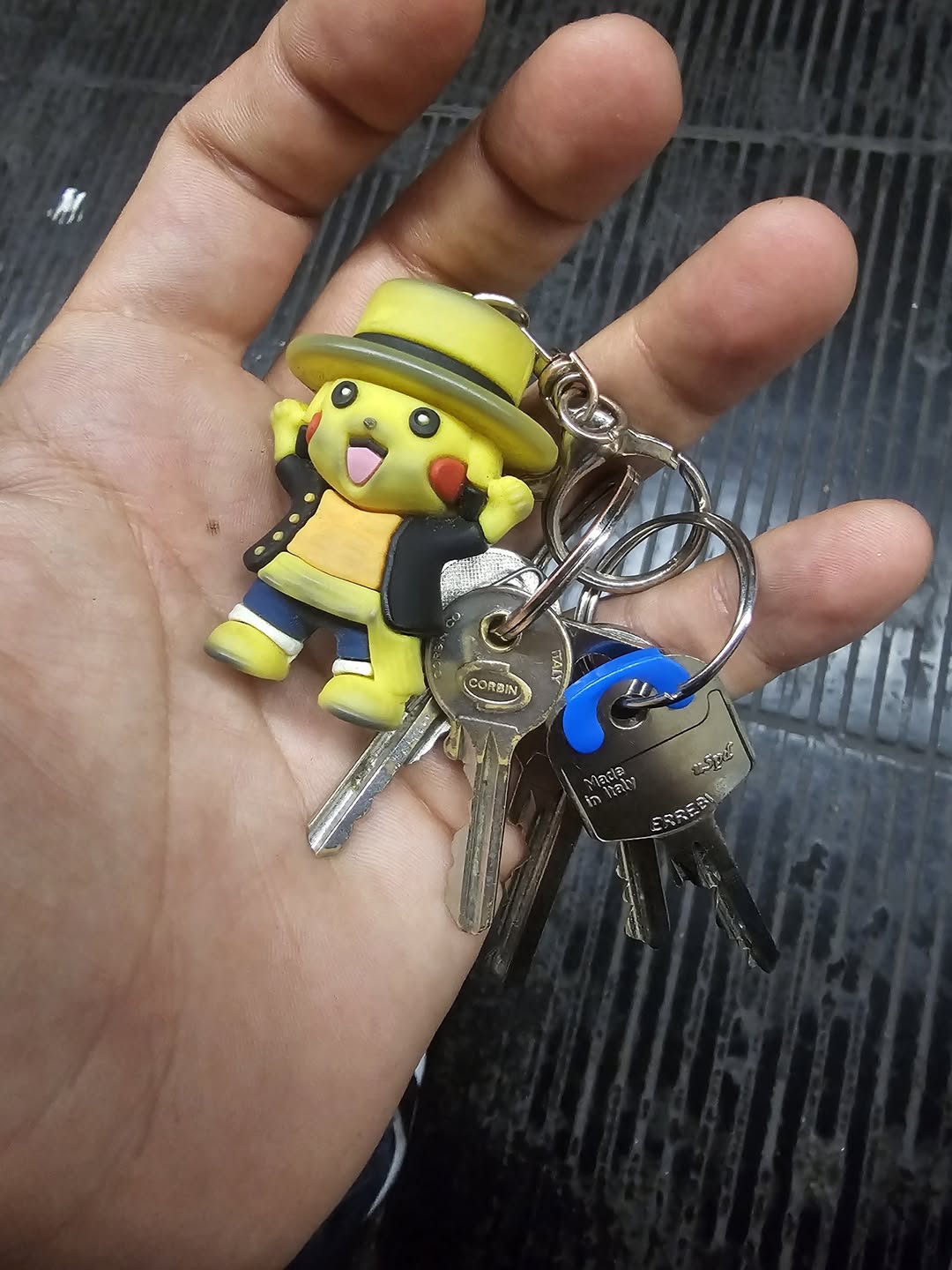 Found keys