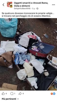 Lost Suitcase in Rome
