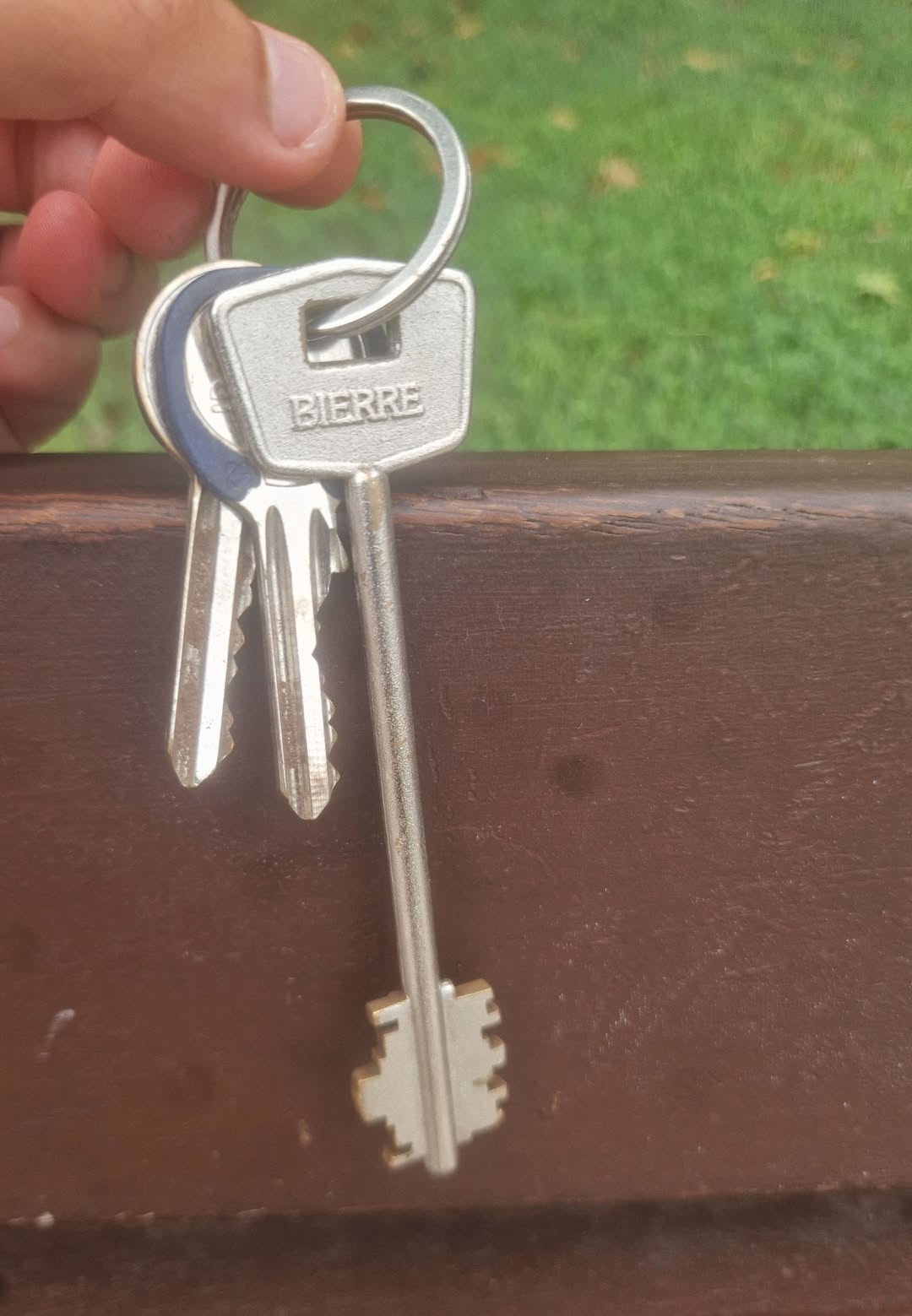 Found keys