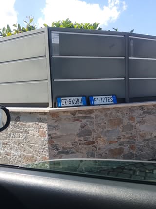 Found license plate