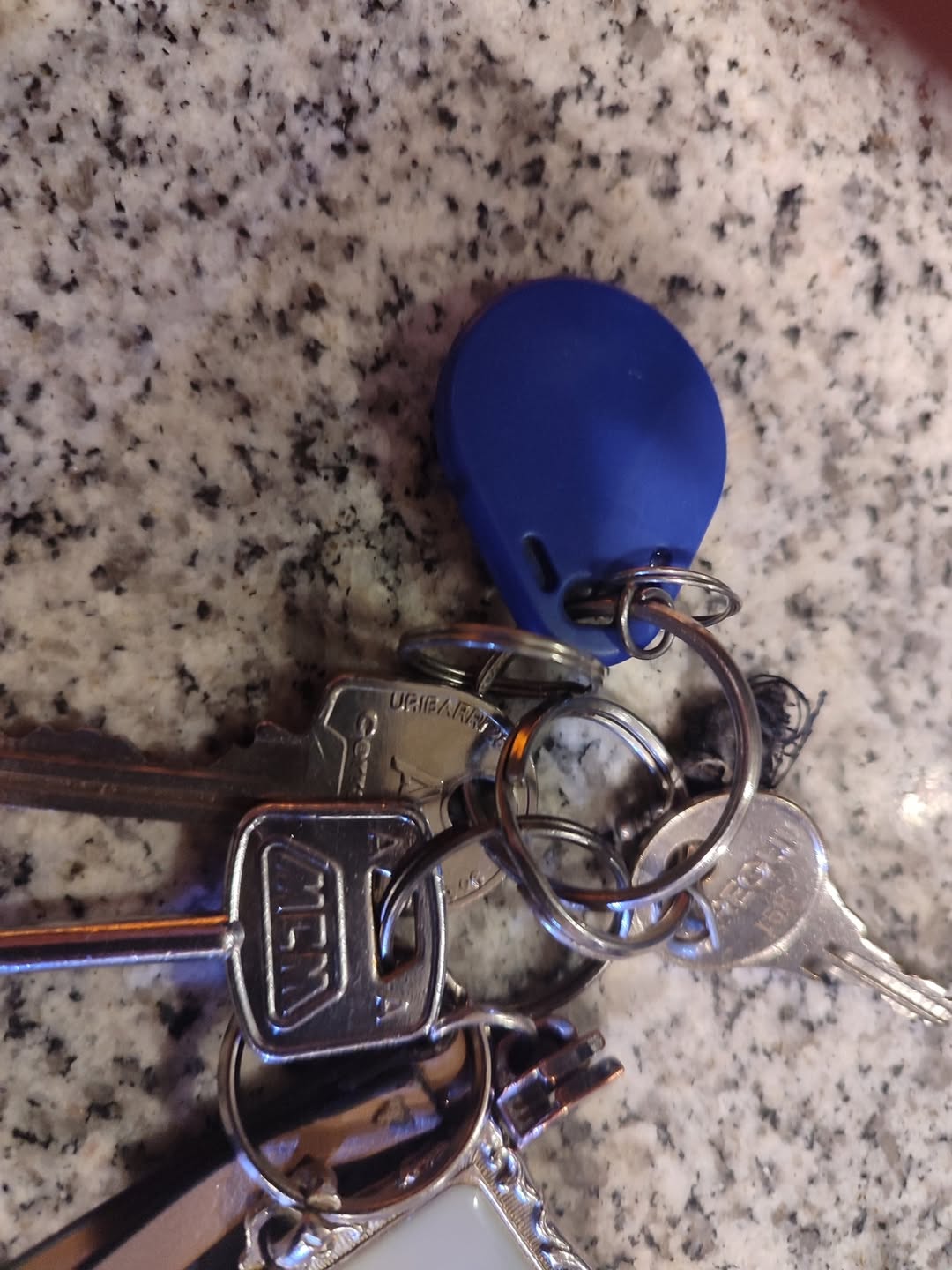 Found keys