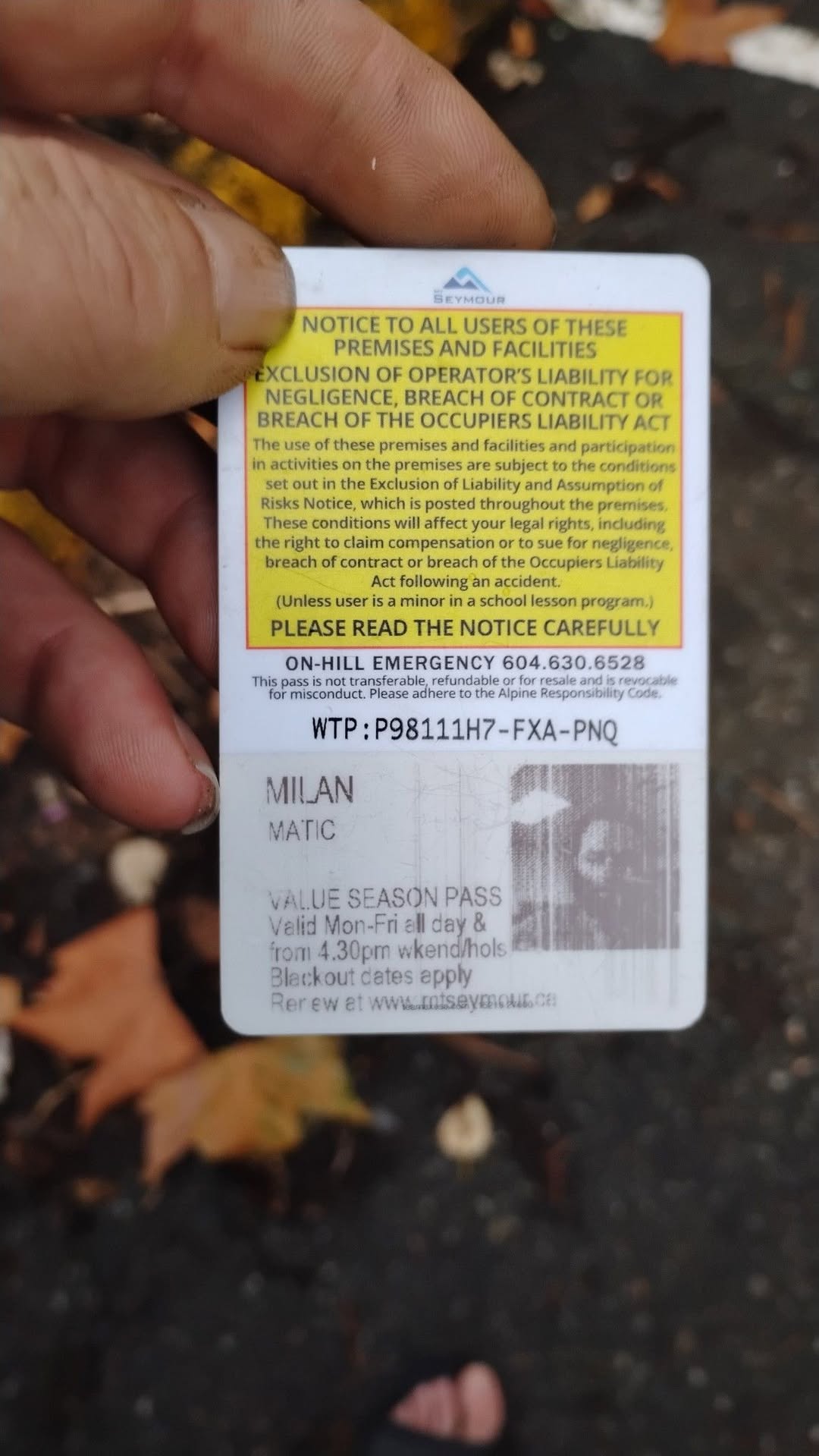 Found ID