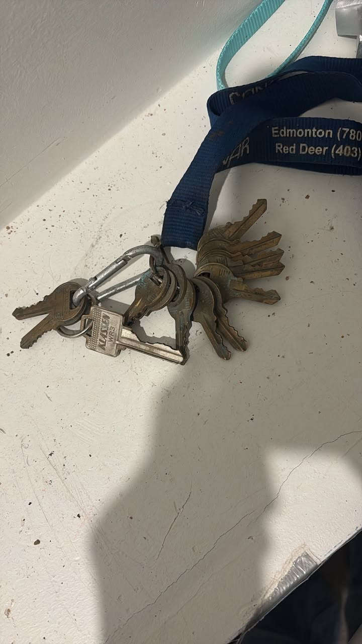Found keys